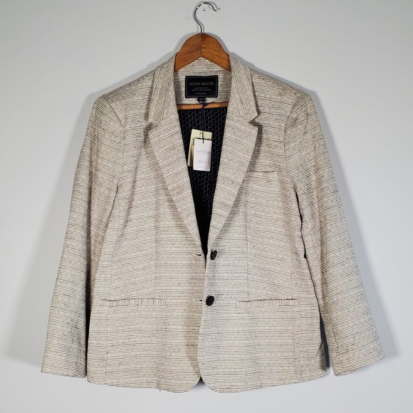 Lucky Brand School Boy Jacket Blazer Gray Size 12 - Picture 2 of 11